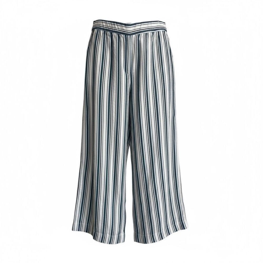 LOFT‎ Cropped Cotton Linen Blend Pants Size 6P